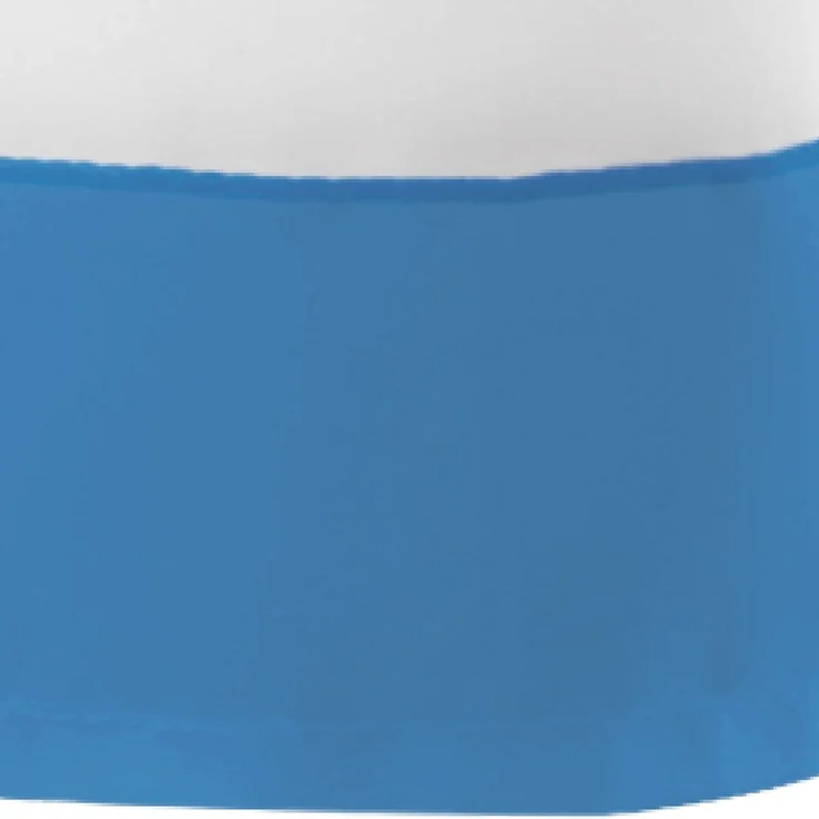 Bistrogardine mit Schlaufen ca. 150x45 cm Auswahl: blau - dunkelblau – Bild 5