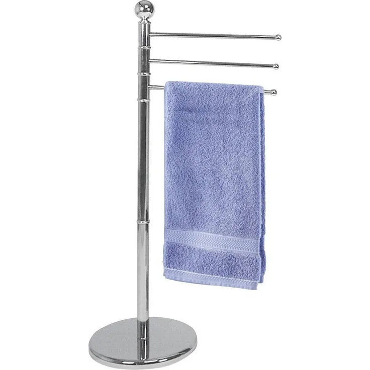 WENKO Handtuchständer Wenko Exclusiv Handtuchständer 3-armig, chrom