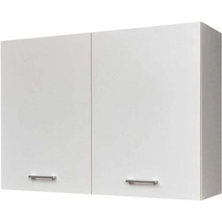 Hängeschrank >Wow< in Weiß matt - 100x72x31 (BxHxT) – Bild 4