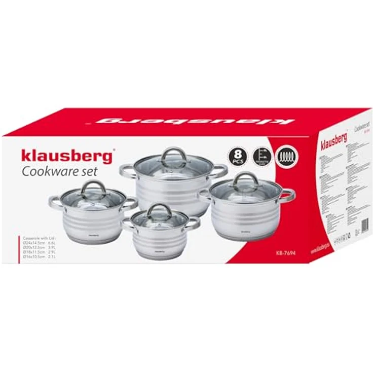 Klausberg Klausberg Topfset 8 Elemente 48178 – Bild 8