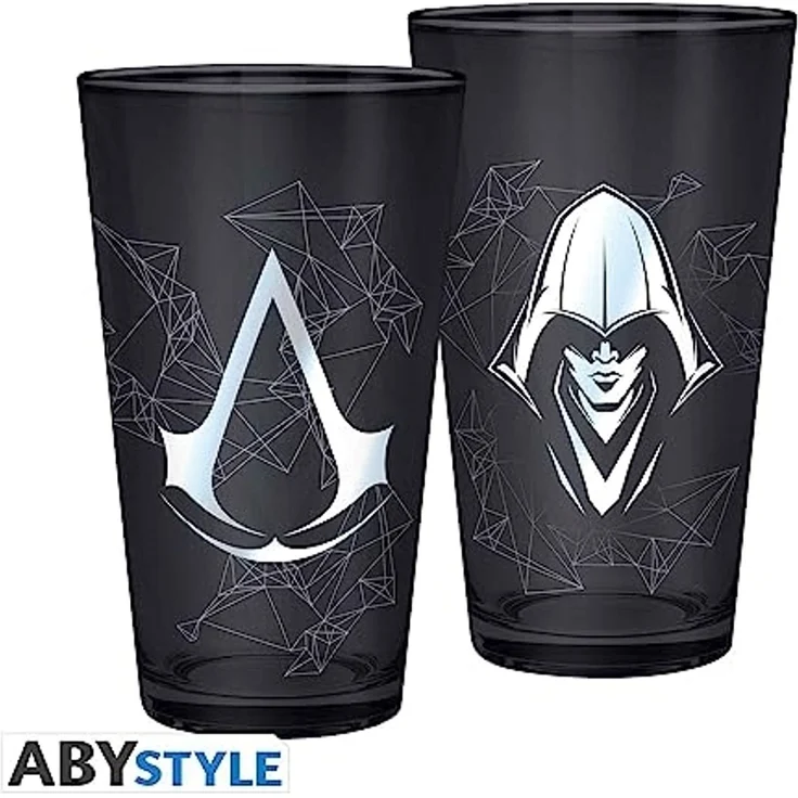ABYstyle Glas ASSASSIN´S CREED - Large Glass - 400ml - Assassin - Foil – Bild 5