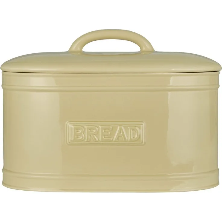 Brotkasten Brotbox Brottopf Keramik Wheat Straw Strohfarben Ib Laursen 1982-47