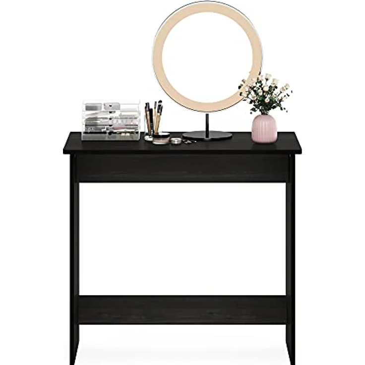 Furinno Simplistic Schreibtisch, Computertisch, PC-Tisch, Bürotisch, Holz, Espresso, 39. 4 x 80 x 75. 7 cm – Bild 6