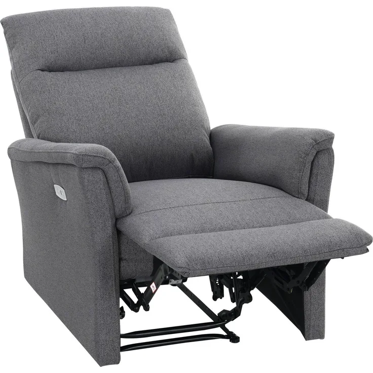 Home affaire Relaxsessel FINNARA, Relaxsessel, TV-Sessel, elelektrische Relaxfunktion, USB A/C, Liegefunktion 105°-135°, Federkern