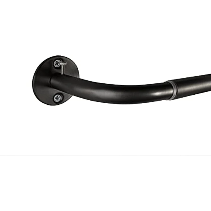 ondeco Gardinenstange Teleskopgarnitur Day & Night, Ø 19 mm, 1-läufig, ausziehbar, Bohren, verschraubt, Metall – Bild 2