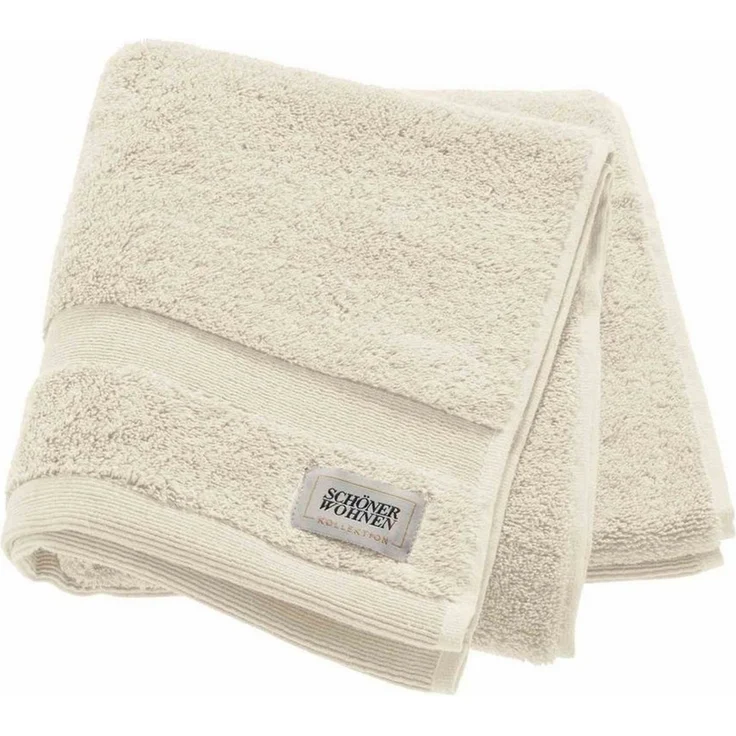 SCHÖNER WOHNEN-Kollektion Handtuch CUDDLY Handtuch, Baumwolle (1-St), 50 x 100 cm in Offwhite – Bild 2