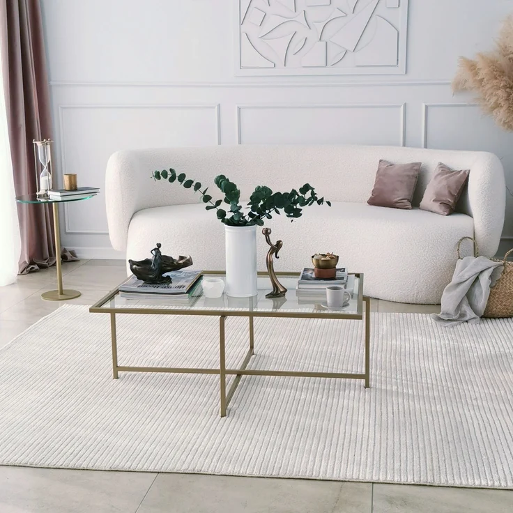Skye Decor 'Sun S410' Couchtisch, Gold, 94 x 35 x 64 cm – Bild 2