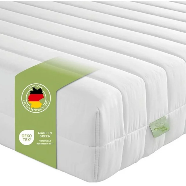 Kaltschaummatratze 7-Zonen Easy Flex - zwei Liegeseiten - 90x200 120x200 140x200 180x200, Dreamstar, verschiedene Größen, Härtegrade und Höhen - ergonomisch, wendbar – Bild 4