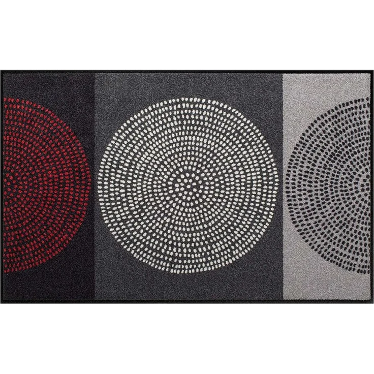 Salonloewe Fußmatte Fußmatte 75x120 Nestor anthrazit, Eingangsmatte groß, Höhe: 750 mm