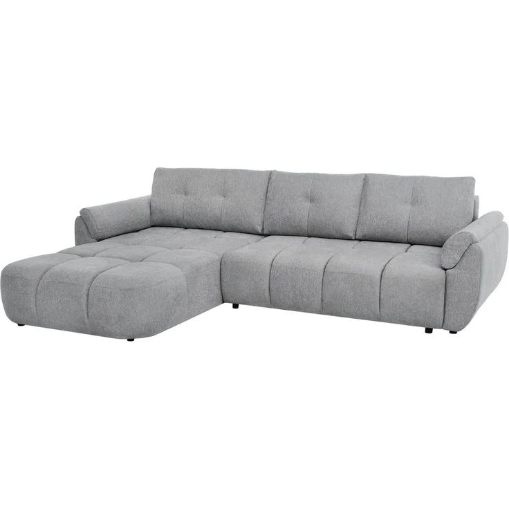Beautysofa Ecksofa MASSIMO L-Form mit universelle Ottomane, Schlaffunktion, Bettkasten, Schlaffläche: 140 × 236 cm – Bild 2