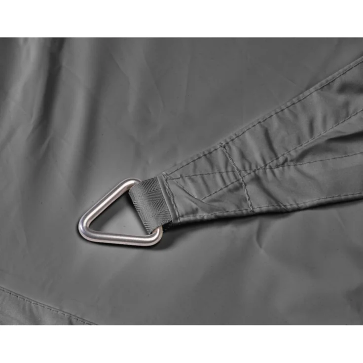 Dreamsail Sonnensegel Quadrat, grau – Bild 3