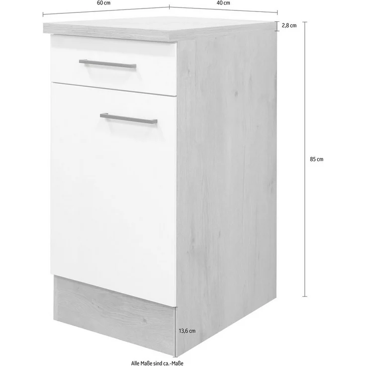 Flex-Well Unterschrank Morena (B x H x T) 40 x 85 x 60 cm – Bild 2