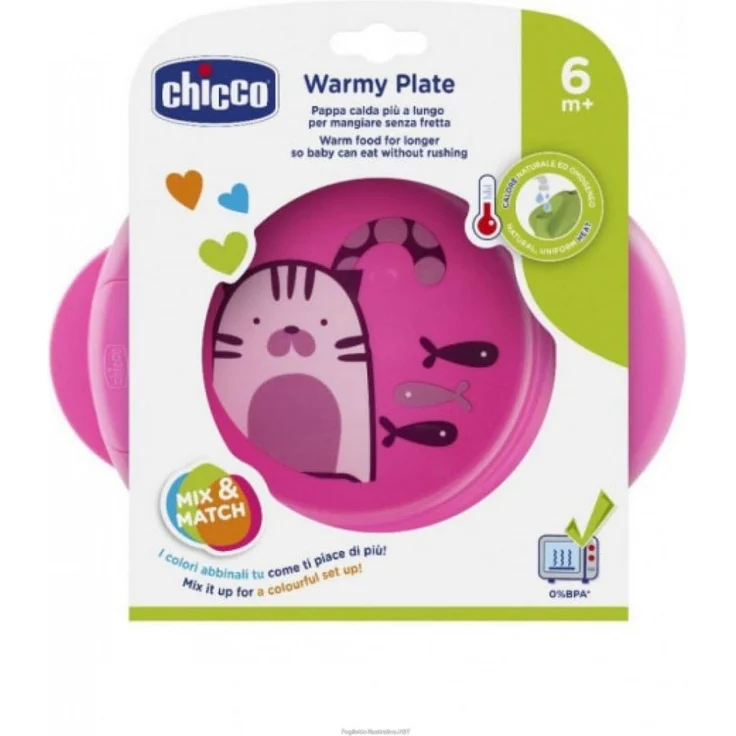 Chicco Teller zum Aufwärmen 2-in-1 rosa