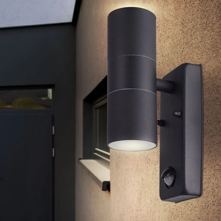 LED Wandleuchte aus Alu-Druckguss mit Bewegungsmelder – Bild 5