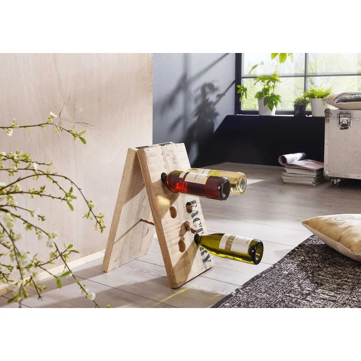 Weinregal 25x28x45 Mango natur bedruckt FACTORY #150 – Bild 6