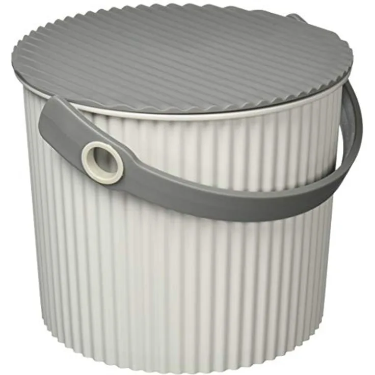 Hachiman Omnioutil Eimer mini - Grau/Anthrazit 4 Liter