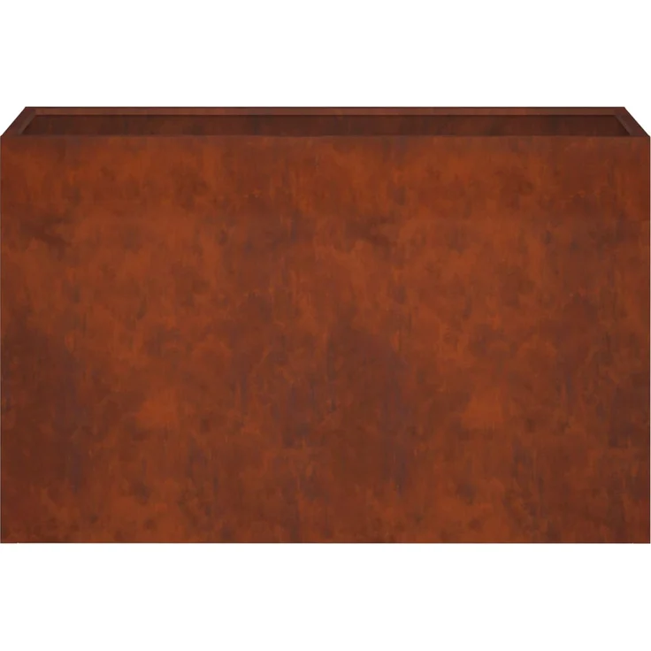 vidaXL Garten-Pflanzgefäß 2 Stk. Rostoptik 80 x 30 x 50 cm 8005609 – Bild 5