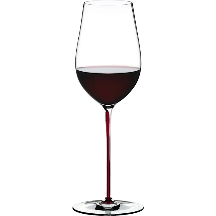 RIEDEL 4900/15DR FATTO A MANO Riesling / Zinfandel Weinglas - Stiel DRACHENROT – Bild 4