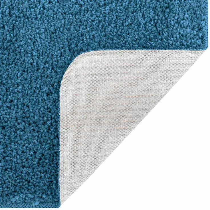 vidaXL Anti-Rutsch Badematten-Set 2 pcs Blau PP 4019863 – Bild 5