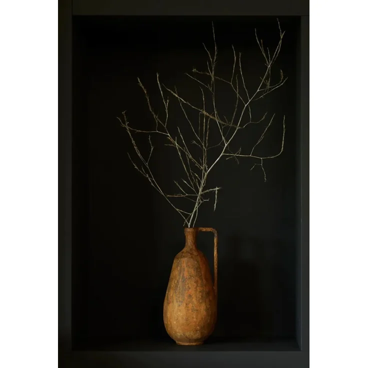 Dekovase Vase OSTRA von Light & Living Blumenvase 16,5x17x35 cm Rost – Bild 4