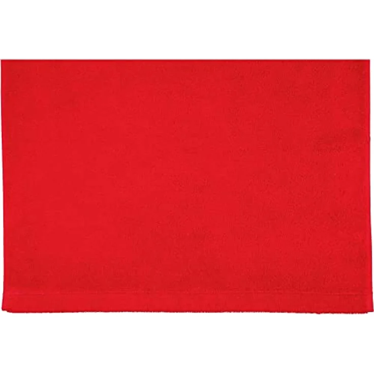 Cawö Handtuch Life Style Uni 7007 rot – Bild 5