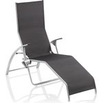 Kettler Tampa Bäderliege - silber / charcoal