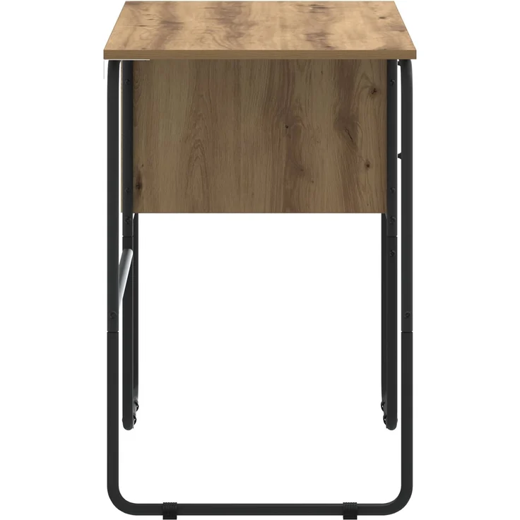 vidaXL Schreibtisch mit Stauraum Artisan-Eiche 100 x 50 x 75 cm 8008007 – Bild 5