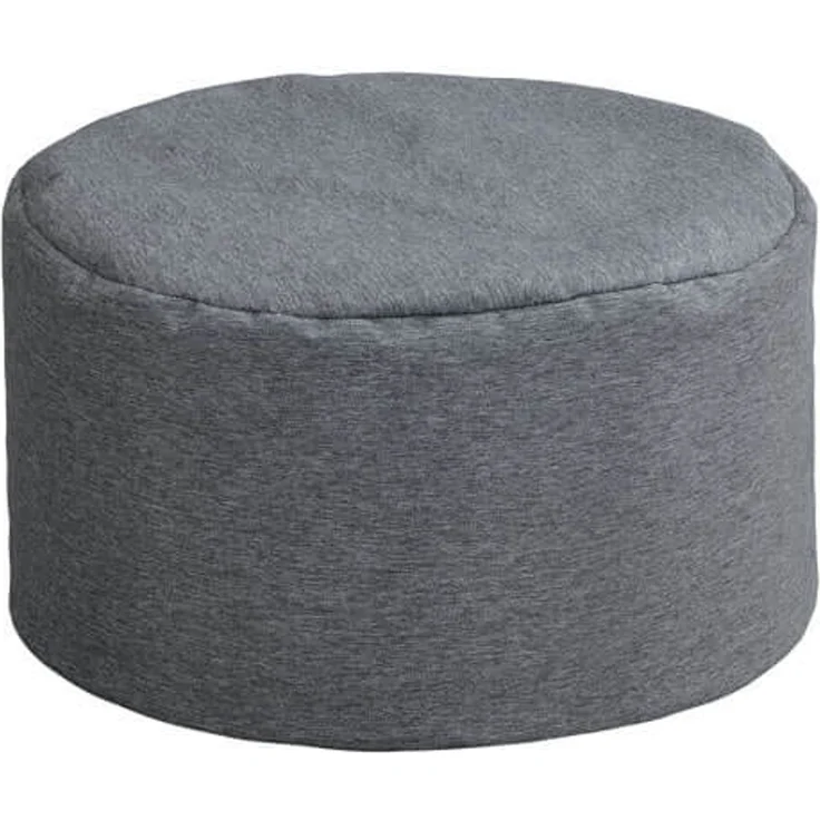 Home Deluxe Outdoor Sitzsack CLOUD - Anthrazit, Polyester, 140 x40 x140 cm – Bild 7