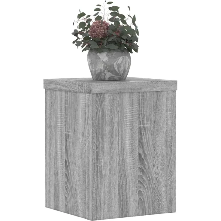 vidaXL Pflanzenständer 2 Stk. Grau Sonoma 15x15x20 cm Holzwerkstoff 852893 – Bild 8