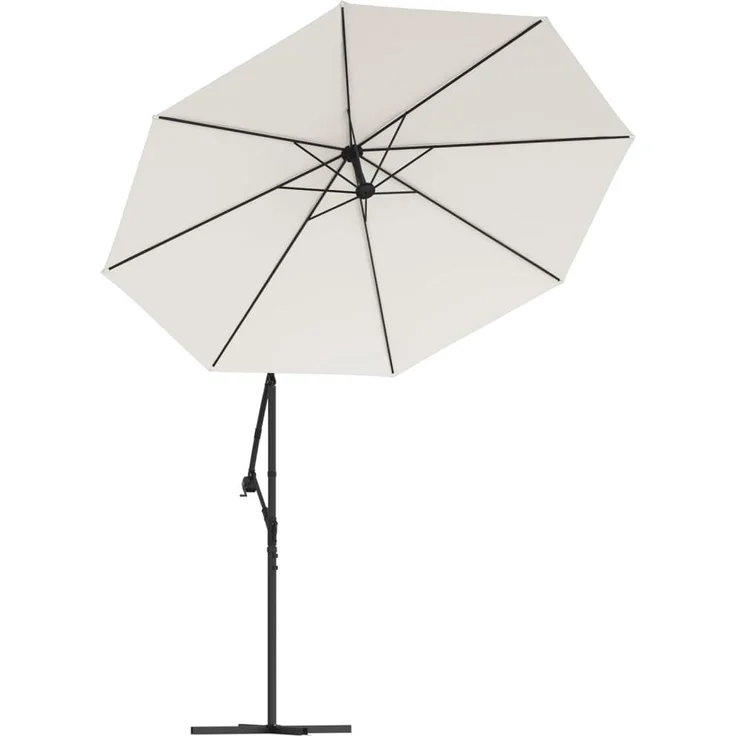 vidaXL Ersatzbezug für Ampelschirm Sandweiß 350 cm 313813 – Bild 3