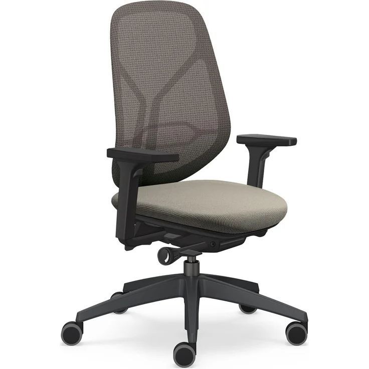 Sedus se:kit pro ergonomischer Bürostuhl mit Membranbespannung, Lordose, 3D Armlehnen, Sitz mit Tiefenverstellung, Höhenverstellbar 40-53cm, bis 150kg belastbar, Made in Germany