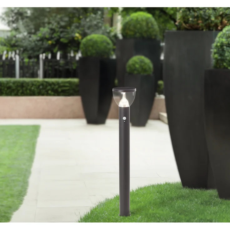 Brilliant AG Leuchten G40412-06 Tulip LED Außenstehleuchte Solar Bewegungsmelder 92cm schwarz – Bild 7