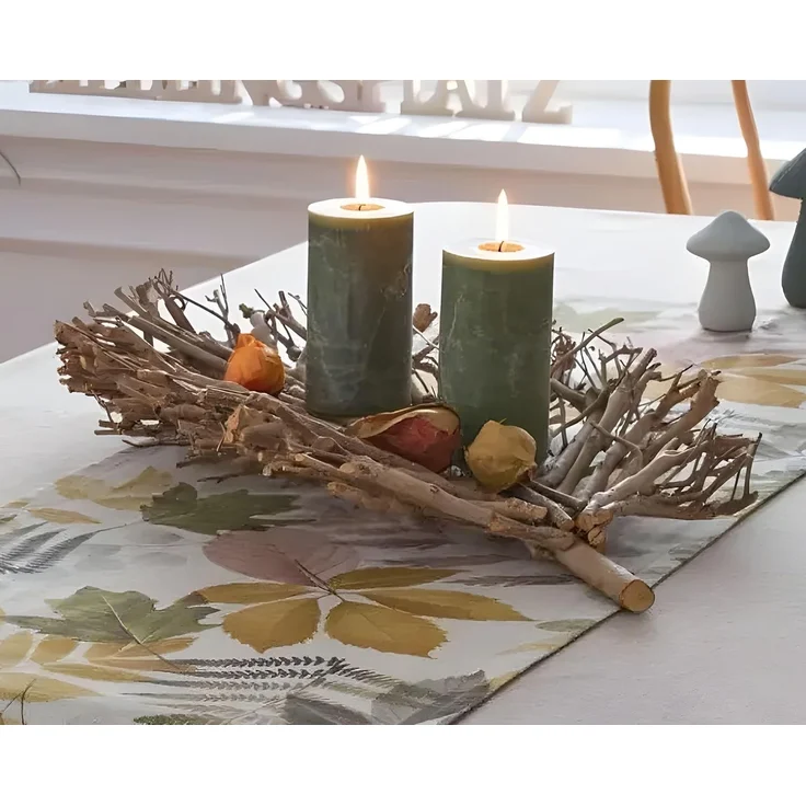 Dekoschale "Verzweigt" 60 cm lang, Teebaum Zweige, Tischdeko aus Holz, Obstschale, Holzschale für Tisch, Flur, Eingangsbereich, DIY Deko – Bild 3