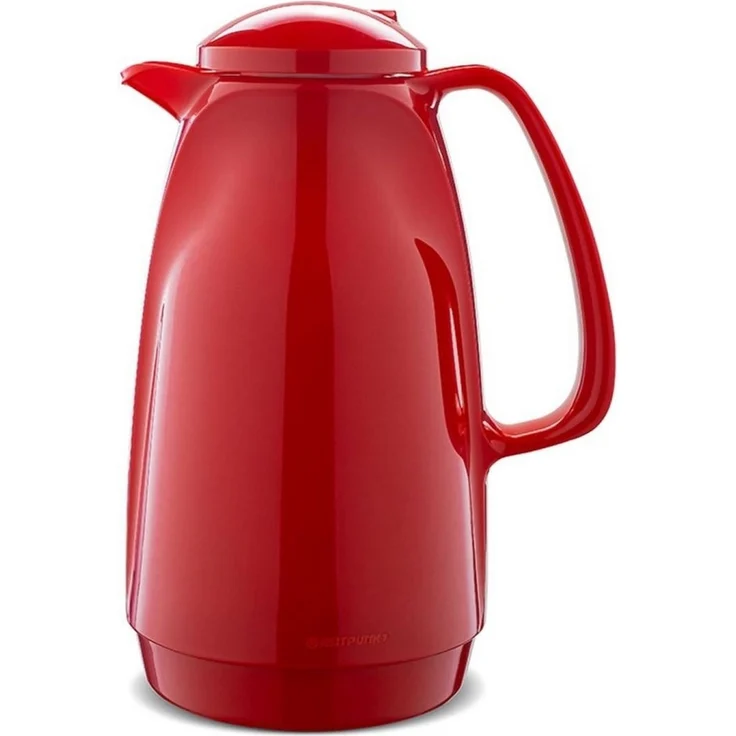ROTPUNKT Isolierkanne 1,5 Liter Glaseinsatz I hochwertig I langlebig I 24 Std heiß, 1.5 l, (Kaffeekanne I Teekanne), Glaskolben aus doppelwandigem Rosalin-Glas – Bild 2