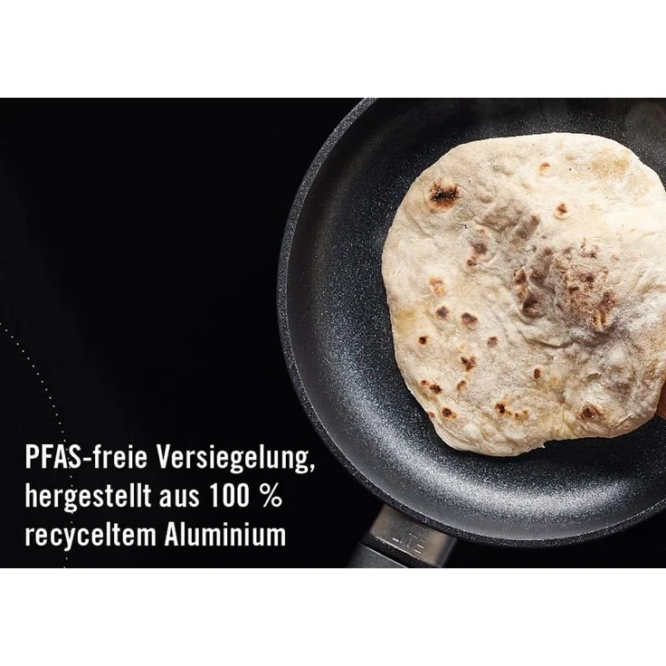 WOLL Steelpan EcoLite QXR Ø 18 cm, 19,1 x 9 x 19,1 cm/ 1,6 L Recyceltes Alu PFAS‑frei Diamond Beschichtung Abnehmbarer Griff Alle Herdarten Induktion Ofenfest bis 300 °C Spülmaschinenfest – Bild 4