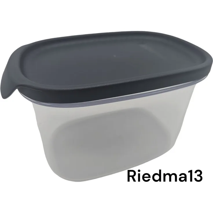 TUPPERWARE Vorratsdose Tupperware Ultra Clear Eidgenosse klar Behälter 1L oval
