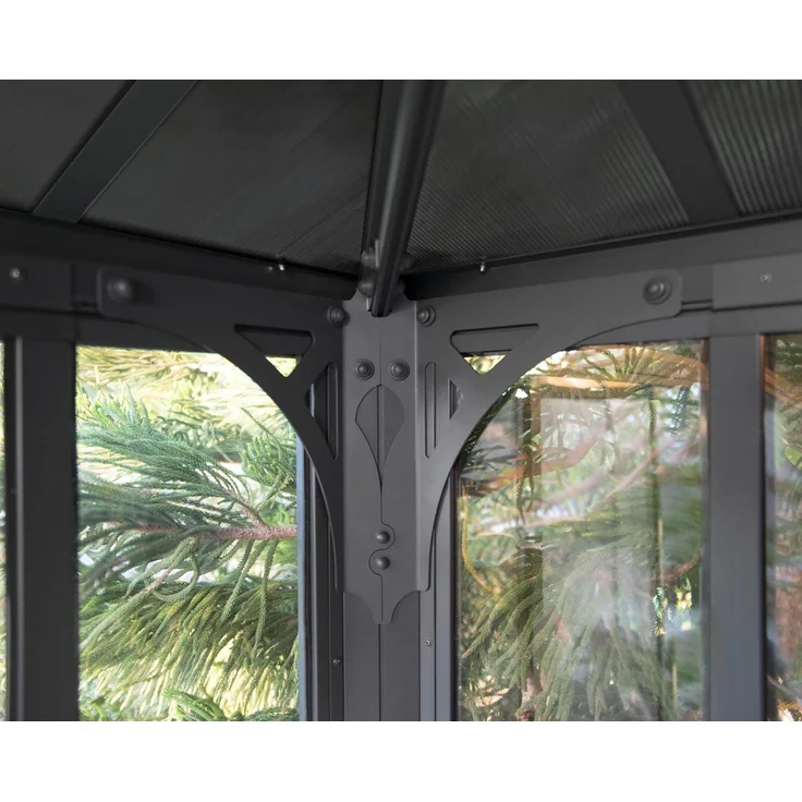 Palram - Canopia Aluminium Kaltwintergarten Ledro – Bild 8