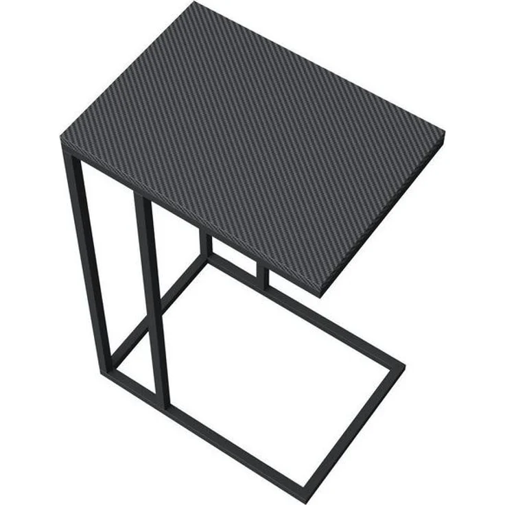 MINECRAFT - Beistelltisch in C-Form, Nachttisch, Säulentisch, Gaming Möbel mit dunklem Design und bunten Minecraft Print – Bild 4