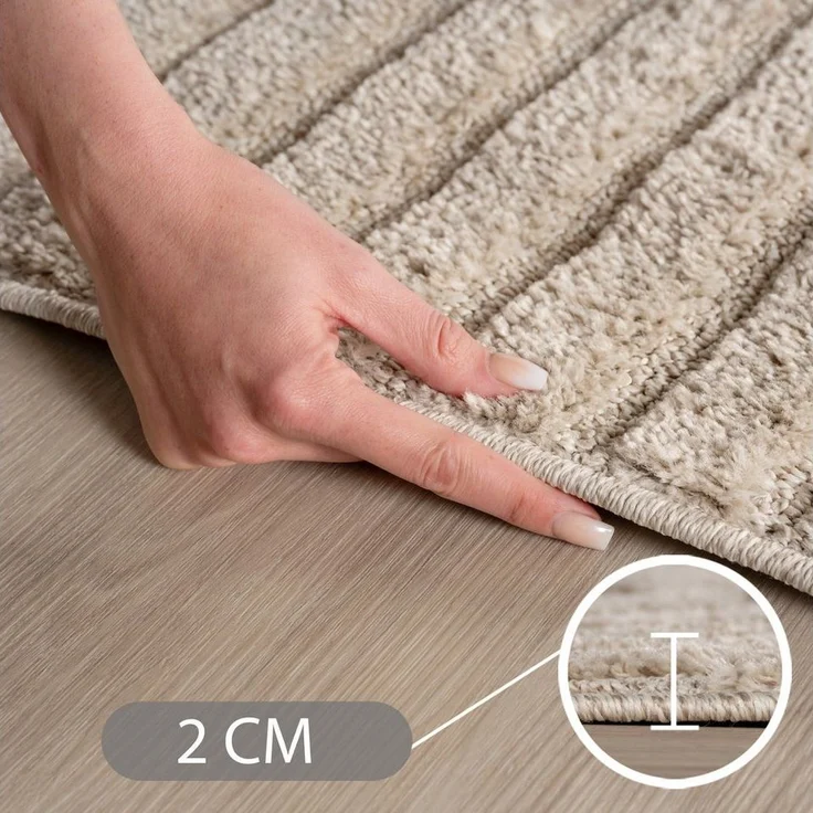 Carpettex Designteppich Skandinavischer Boho, Rechteckig, Höhe: 8 mm, Teppich Wohnzimmer, Schlafzimmer, Gästezimmer – Bild 2
