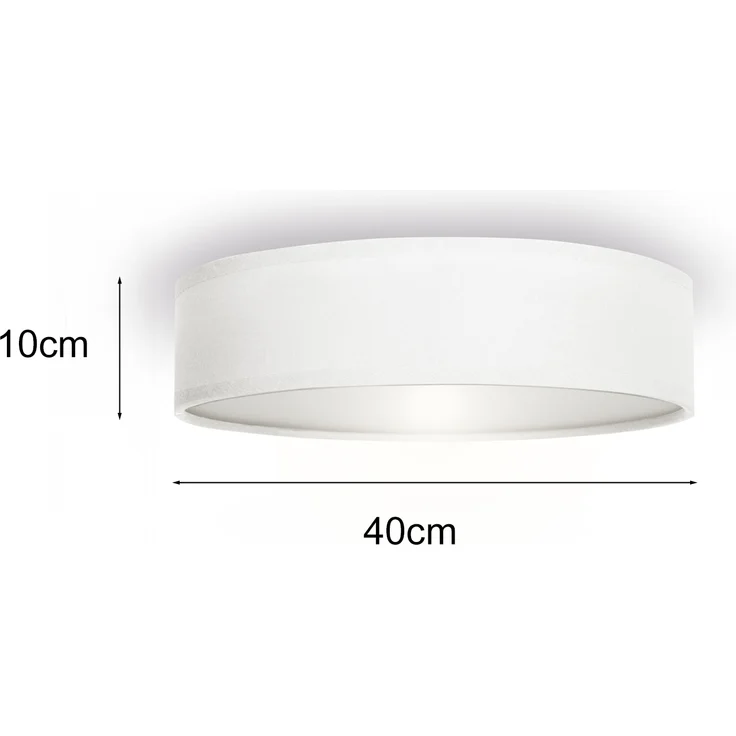 Smartwares Deckenleuchte 40 x 40 x 10 cm Weiß – Bild 4