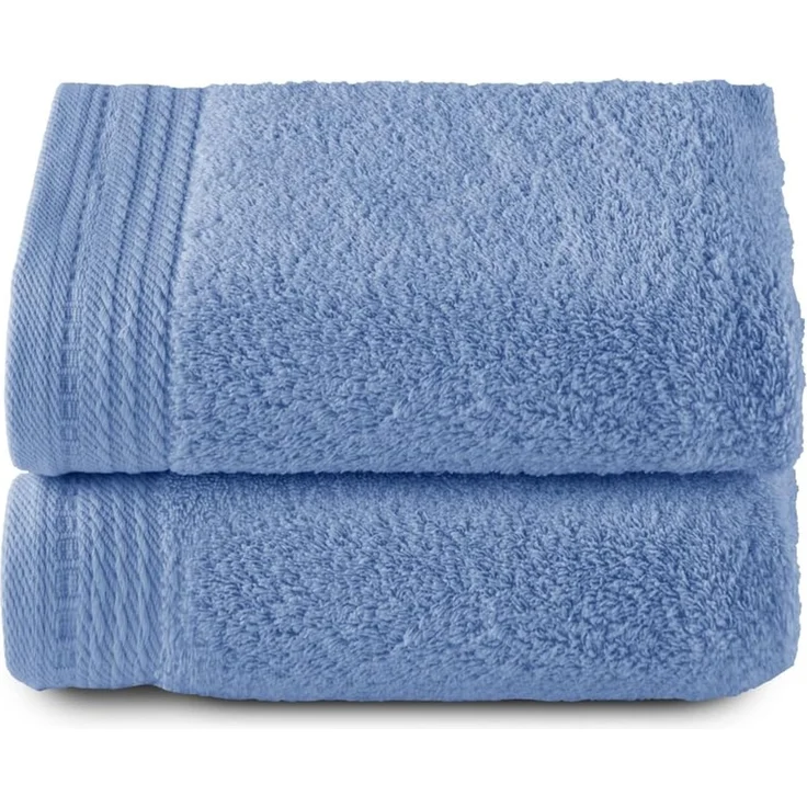 Top Towel - Premium - Große Badetücher - Badetücher - 2 Handtücher - 50x100 cm - 100 % Baumwolle - 600 Gramm - Lavendel