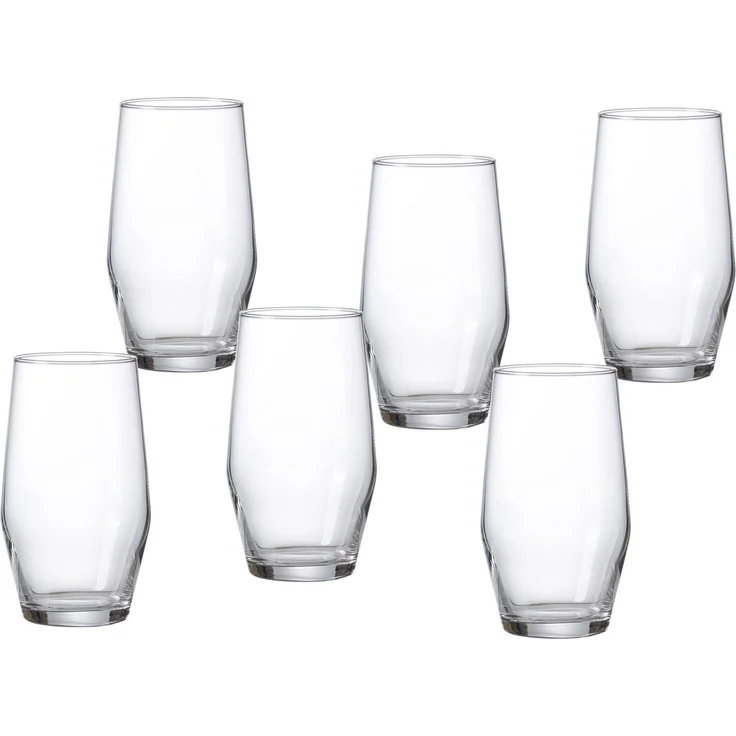 Ritzenhoff & Breker Longdrinkglas Salsa, Glas, robust und kristallklar, 6-teilig – Bild 5