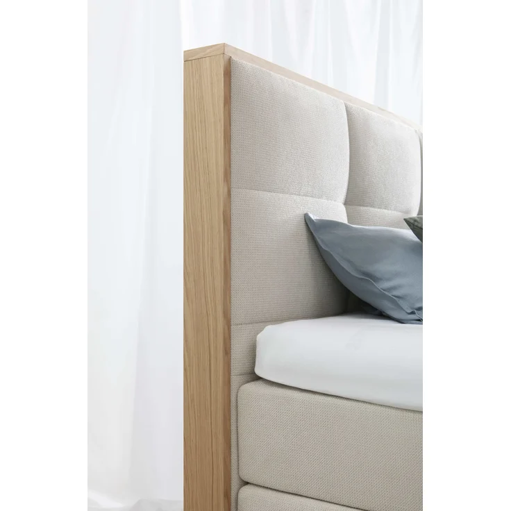 Boxspringbett SANSIBAR SVENDBORG LF 180x200 cm beige Box-Spring-Bett Doppelbett – Bild 2