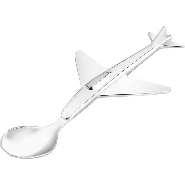 ZILVERSTAD Babylöffel Flugzeug