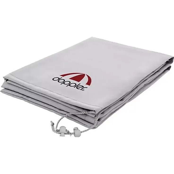 Doppler Active Schirm-Schutzhülle, Polyester, für Sonnenschirme bis Ø 250 cm, grau
