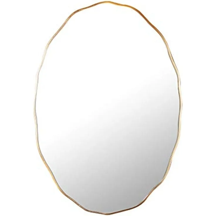 riess-ambiente Wandspiegel ELEGANCIA 100cm gold, variabel aufhängbar