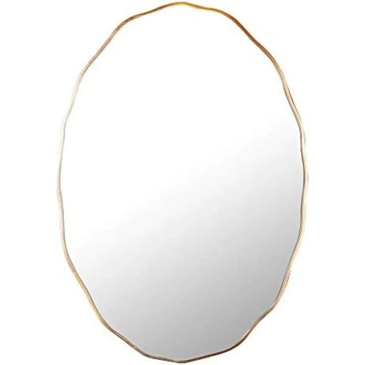 riess-ambiente Wandspiegel ELEGANCIA 100cm gold, variabel aufhängbar – Bild 1