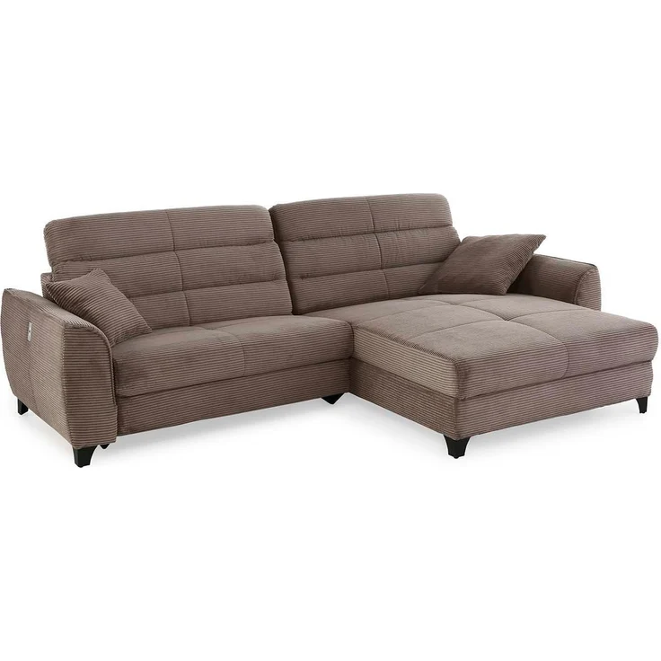 Jockenhöfer Gruppe Ecksofa Double One L-Form, mit 2x 120cm breiten, elektromotorischen Relaxfunktionen – Bild 3