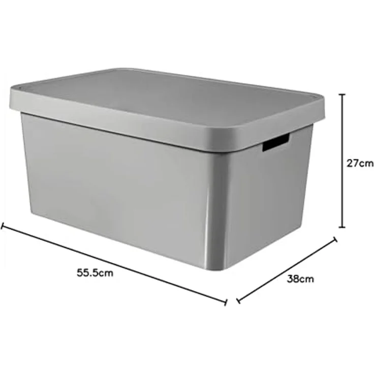 Curver Aufbewahrungsbox, Behälter mit Deckel Infinity 45 L – Bild 7