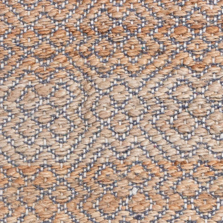Juteteppich - Cosmo 150 x 150 cm - braun - quadratisch – Bild 4